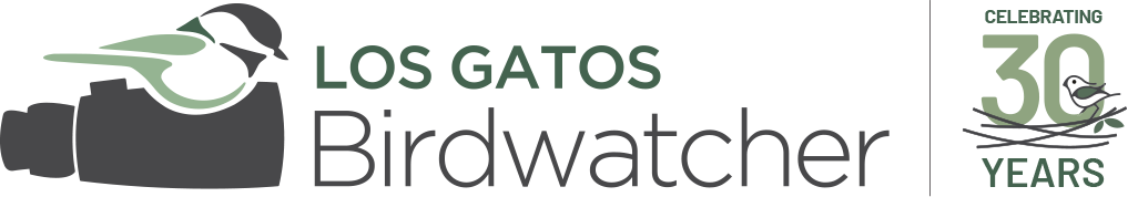 Los Gatos Birdwatcher's 30th Anniversary Logo