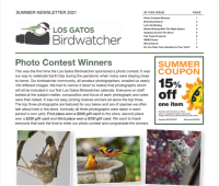 Los-Gatos-Birdwatcher-Newsletter-Summer-2021-901x770